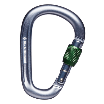 Karabinek wspinaczkowy Black Diamond PEARLOCK SCREWGATE Gray