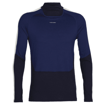 Koszulka z długim rękawem Icebreaker Sonebula LS High Neck 200 Men MID NVY/ROYAL NVY/SNOW/CB