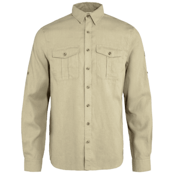 Koszula z długim rękawem Fjällräven Övik Travel Shirt LS Men Sand Stone