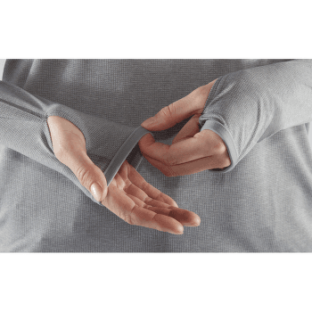 Koszulka z długim rękawem Fjällräven Abisko Sun-hoodie Women Port