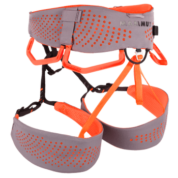 Siodło Mammut Comfort Fast Adjust Harness Women shark-safety orange 00431