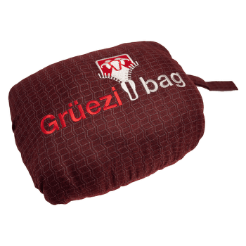 Wkładka do śpiwora Grüezi bag Feater - The Feet Heater Dark Red