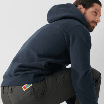 Bluza Fjällräven Fjällräven Logo Hoodie Men Dark Navy