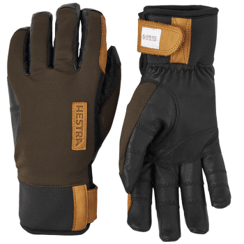 Rękawice Hestra Ergo Grip Active Wool Terry Dark forest / Black
