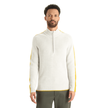 Pulower (zapięcie 3/4) Icebreaker Lodge LS Half Zip Sweater Men Gritstone HTHR/Black