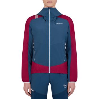 Bunda La Sportiva AEQUILIBRIUM SOFTSHELL JACKET Women Black/Malibu Blue