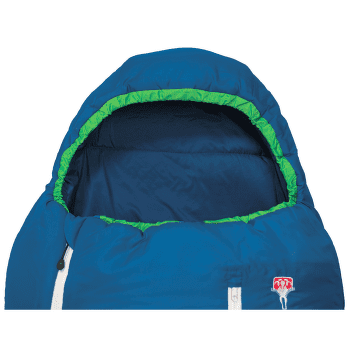 Śpiwór Grüezi bag Biopod Wolle Kids World Traveller True Blue