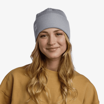 Czapki Buff Crossknit Beanie SOLID LIGHT GREY