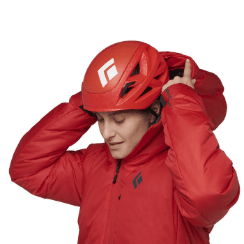 Parka Black Diamond Belay Parka Women Coral Red
