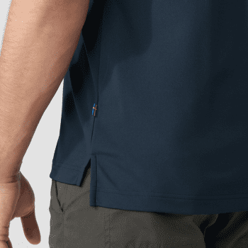 Koszulka polo Fjällräven Crowley Pique Shirt Men Blueblack