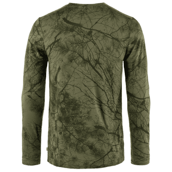 Koszulka z długim rękawem Fjällräven Värmland Wool LS Men Green Camo