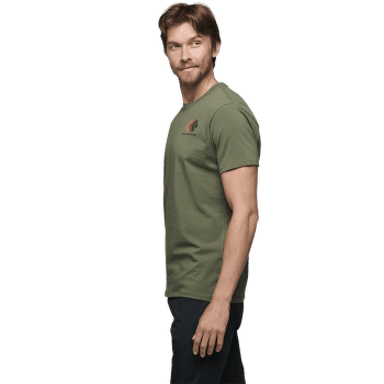 Koszulka z krótkim rękawem Black Diamond Faded SS Tee Men Basalt