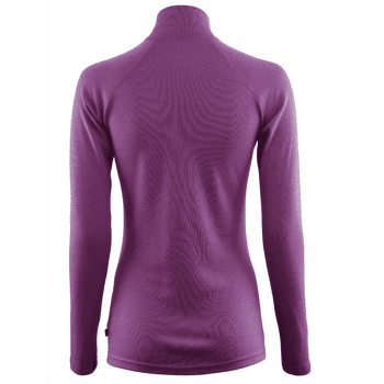 Koszulka z długim rękawem Aclima WarmWool Mock Neck Shirt Women Sunset Purple