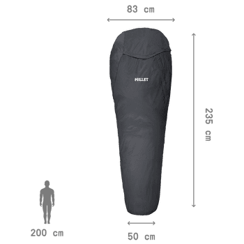 Worek bivy Millet BIVY BAG ASPHALT NEW