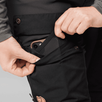 Spodnie Fjällräven Keb Trousers Curved Women Black