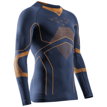 Koszulka z długim rękawem X-Bionic  ENERGY ACCUMULATOR LIGHT SHIRT LS MEN Marine/Orange