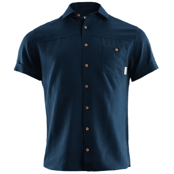 Koszulka z krótkim rękawem Aclima LeisureWool Short Sleeve Shirt Men Navy Blazer