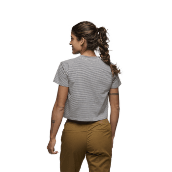 Koszulka z krótkim rękawem Black Diamond BD Stripe SS Tee Women Foam Green-Laurel Green