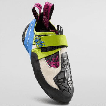 Buty wspinaczkowe| La Sportiva Skwama Women Apple Green/Cobalt Blue_E05B13