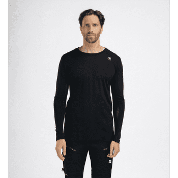 Koszulka z długim rękawem Aclima LightWool Sports Shirt Men Jet Black