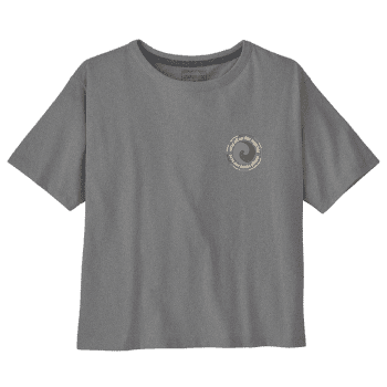 Koszulka z krótkim rękawem Patagonia Unity Fitz Easy Cut Responsibili-Tee Women Gravel Heather