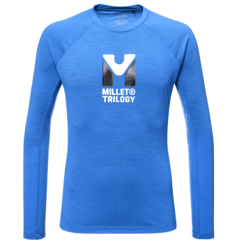 Koszulka z długim rękawem Millet TRILOGY WOOL TS LS Men ICON BLUE