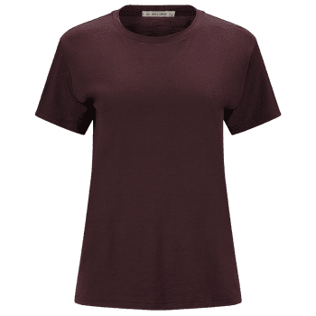 Koszulka z krótkim rękawem Aclima LightWool 180 Classic Tee Women Chocolate Plum