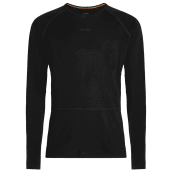 Koszulka z długim rękawem Icebreaker Merino 200 ZoneKnit™ LS Crewe Men BLACK