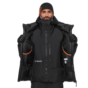 Bunda Mammut Eiger Nordwand Advanced Down IN Hooded Jacket 2291 eiger orange-eiger blue