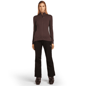 Bluza Icebreaker Merino 260 Quantum LS Zip Women Black
