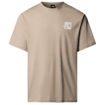 Koszulka z krótkim rękawem The North Face CONNECT RELAXED SS TEE-GRAPHIC Men BOX MUSHROOM GREY