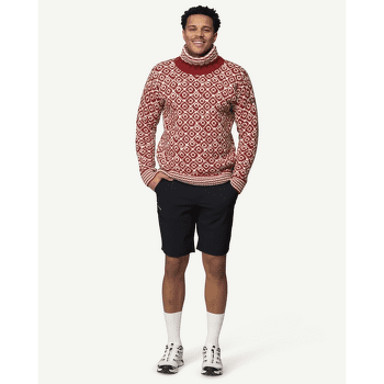 Sweter Devold Svalbard Sweater High Neck Men 020A OFFWHITE/ANTH.