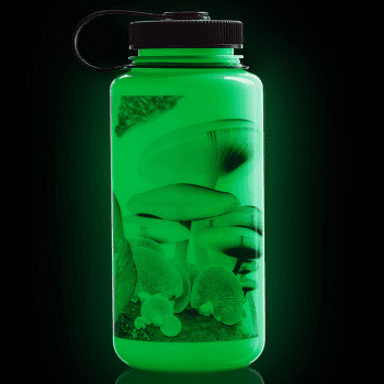 Butelka Nalgene 32oz WM Glow Glow w/Black Mushrooms