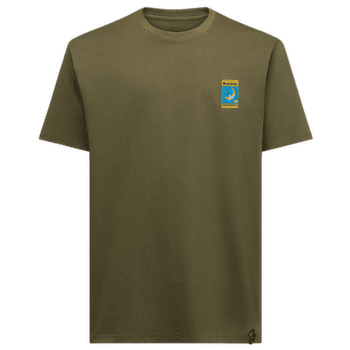Koszulka z krótkim rękawem La Sportiva MOON PATCH T-SHIRT Men Cypress