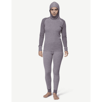Koszulka z długim rękawem Devold Kvitegga Merino 230 Hoodie Women 167A ORCHID