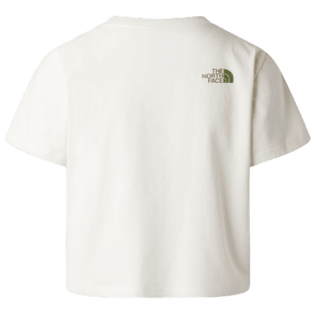 Koszulka z krótkim rękawem The North Face Flora Embro Regular Short Sleeve Tee-Graphic Women WHITE DUNE