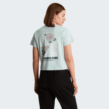Koszulka z krótkim rękawem The North Face Sun Regular Short Sleeve Cutie Tee-Graphic Women G70 OPAL FROST