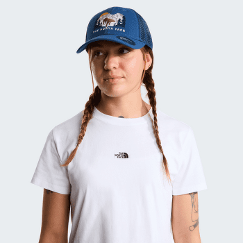 Czapka The North Face Embroidered Mudder Trucker OF5 SHADY BLUE/BEAR GRAPHIC