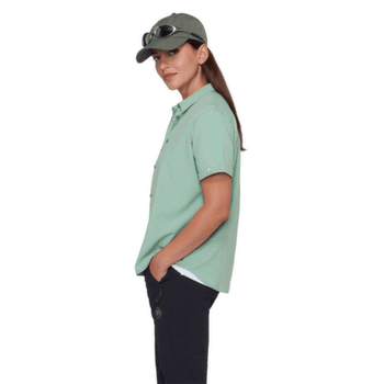 Koszulka z krótkim rękawem Mammut AADA SHIRT WOMEN alpine calamint-mammut red