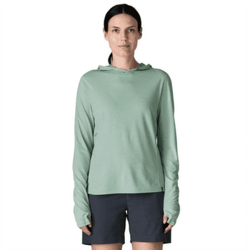 Koszulka z długim rękawem Patagonia Cap Cool Sun Hoody Women Thermal Blue - Thin Ice X-Dye