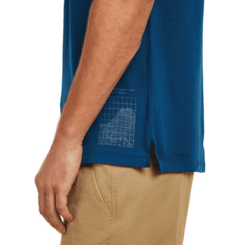 Koszulka z krótkim rękawem Icebreaker Merino Blend 125 Cool-Lite Sphere SS Tee Beta Men BLACK