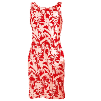 Sukienka Columbia Chill River Printed Dress Poppy Red, Botaniflage Tonal 611