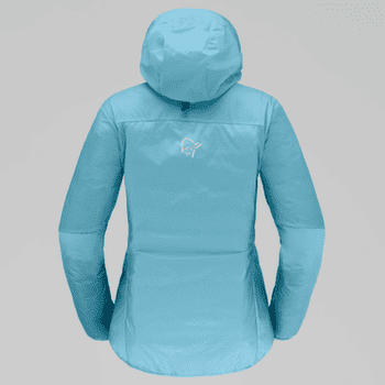 Bunda Norrona falketind aero60 Hood Women Aqua Haze