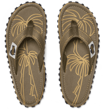 Klapki Gumbies Gumbies Palm Leaf Khaki Palm Leaf Khaki