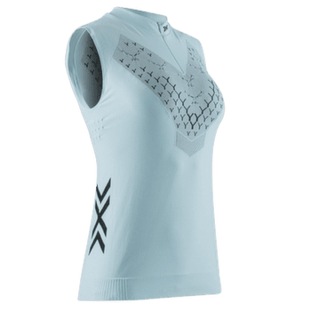 Tank top X-Bionic TWYCE RUN SINGLET Women CLEARWATER/BLACK