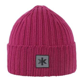 Czapki Kama Kids knitted Merino beanie B103 pink