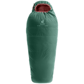 Śpiwór deuter Starlight Down seagreen-redwood