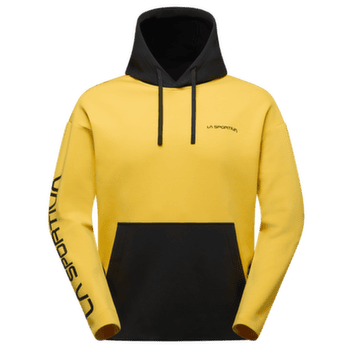 Bluza La Sportiva PODIUM HOODY BIG LOGO Men Black/Yellow