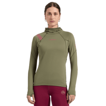 Bluza La Sportiva FLASH MICRO-FLEECE Women Redwood/Chalk