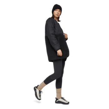 Sweter Mammut Moonstone ML Hybrid Cardigan Long Women black 0001